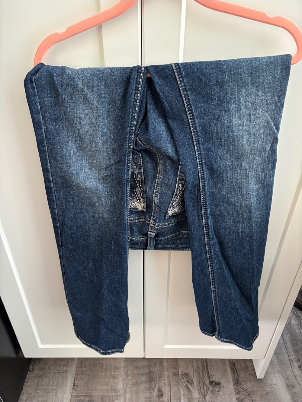Silver jeans